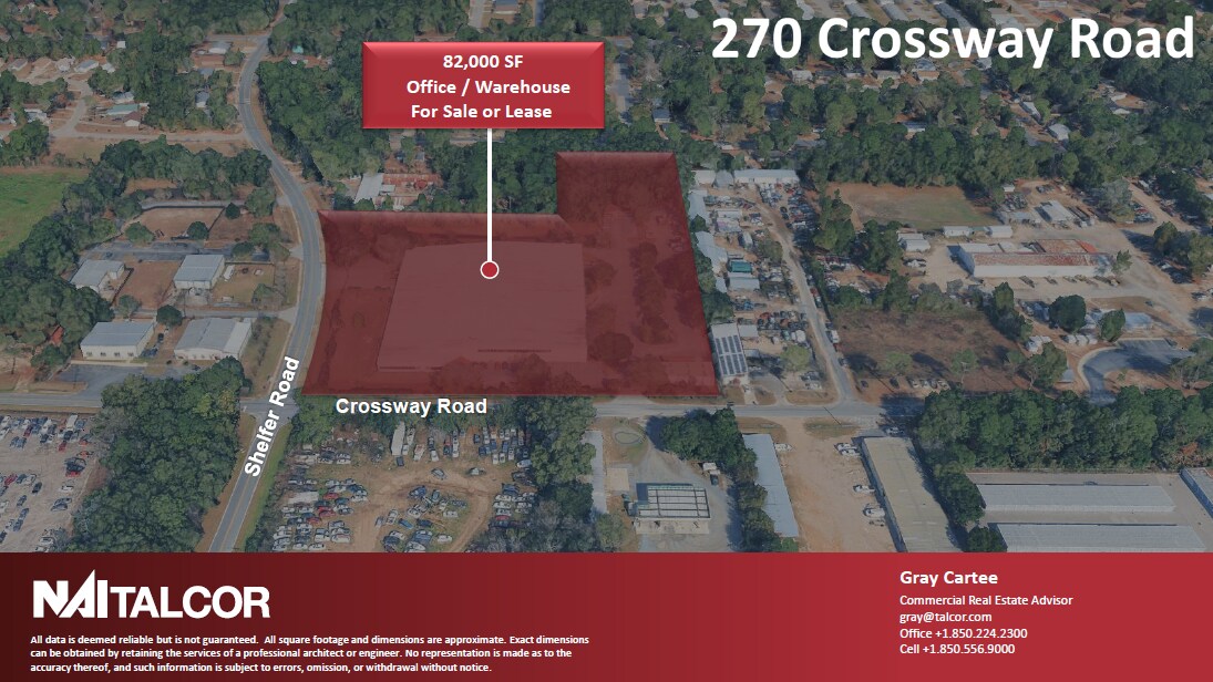 270 Crossway Rd, Tallahassee, FL à vendre Photo de l’immeuble– Image 1 sur 24