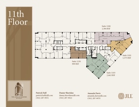7910 Woodmont Ave, Bethesda, MD à louer Plan d’étage– Image 1 sur 1
