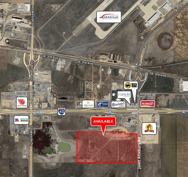 Juett Attebury Just South of I-40 rd, Amarillo, TX à vendre - Photo principale – Image 1 sur 2