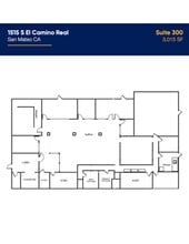 1515-1521 S El Camino Real, San Mateo, CA à louer Plan de site– Image 1 sur 1