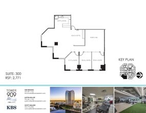 909 Lake Carolyn Pky, Irving, TX à louer Plan d’étage– Image 1 sur 1