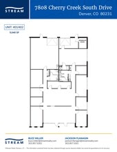 7808 E Cherry Creek South Dr, Denver, CO à louer Plan de site– Image 1 sur 1