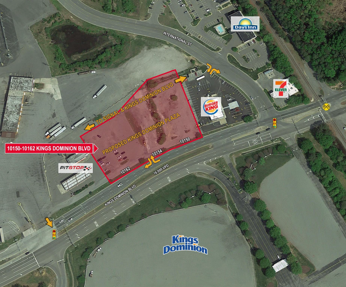 10150-10162 Kings Dominion Blvd, Doswell, VA à louer - Photo principale – Image 1 sur 2