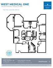 12121 Richmond Ave, Houston, TX à louer Plan d’étage– Image 2 sur 2