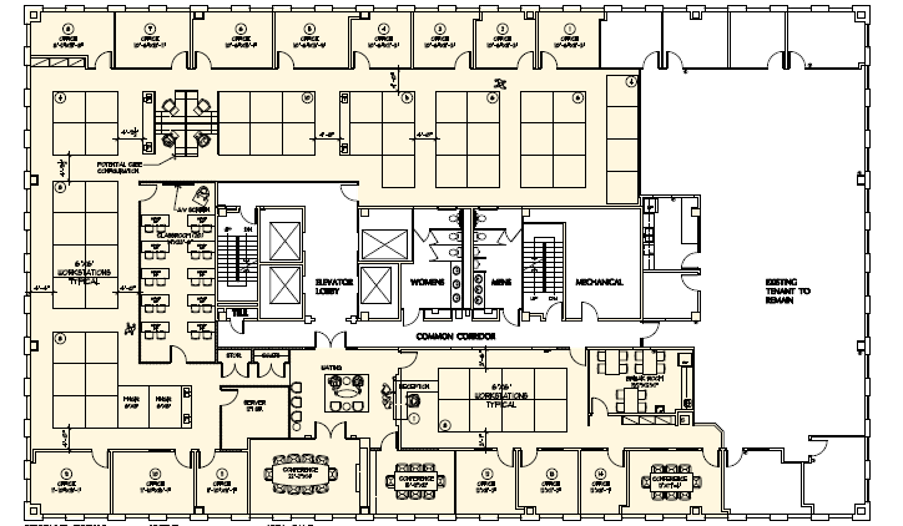 50 S Main St, Akron, OH à louer Plan d’étage– Image 1 sur 1