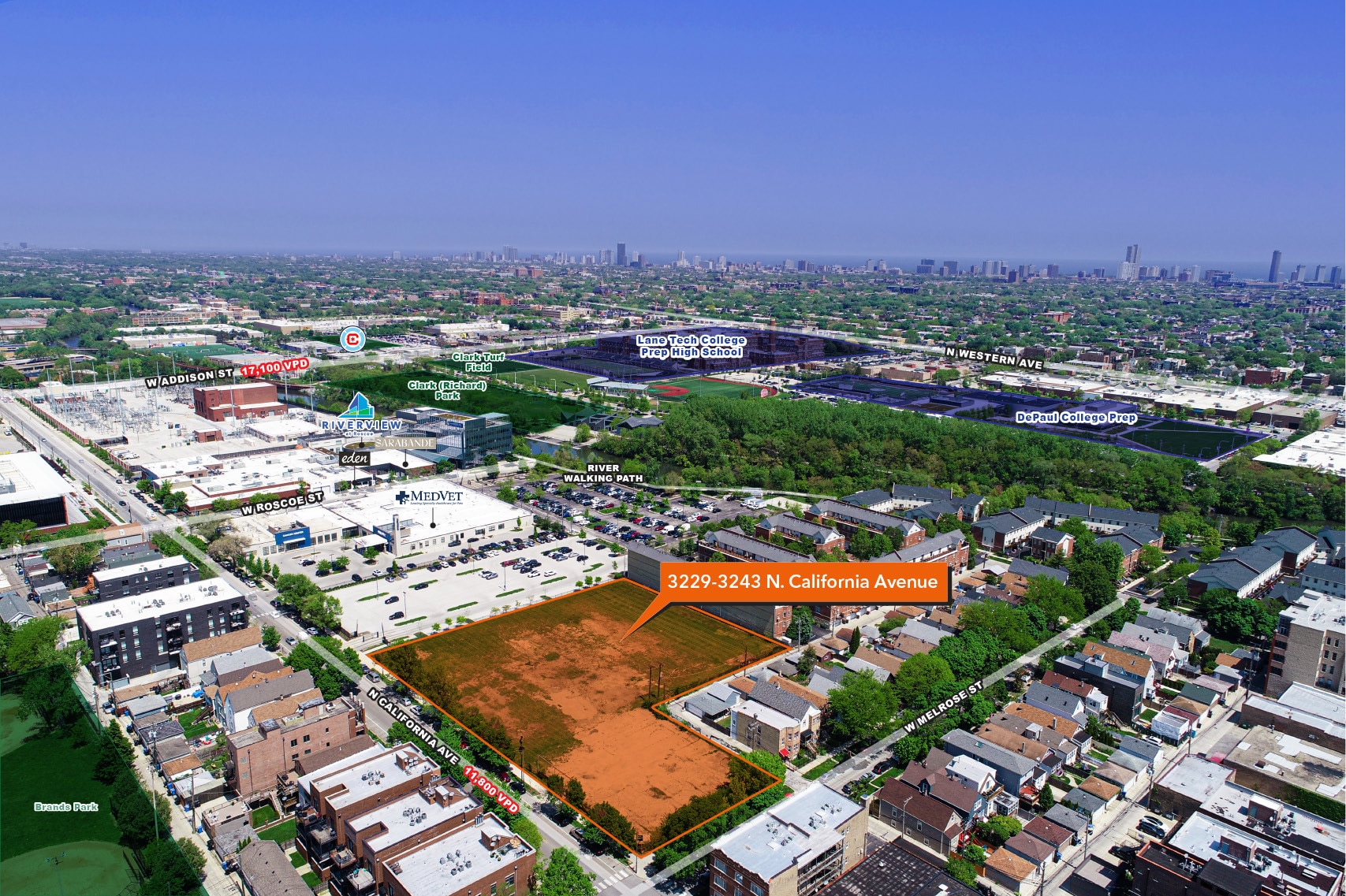 3229-3243 N California Ave, Chicago, IL à vendre Photo principale– Image 1 sur 8