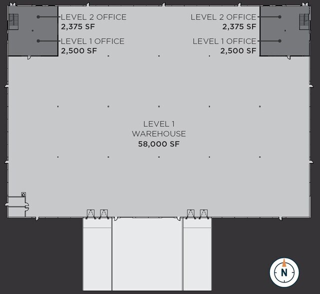 425 North 2200 West, Salt Lake City, UT à louer - Plan d’étage – Image 2 sur 2