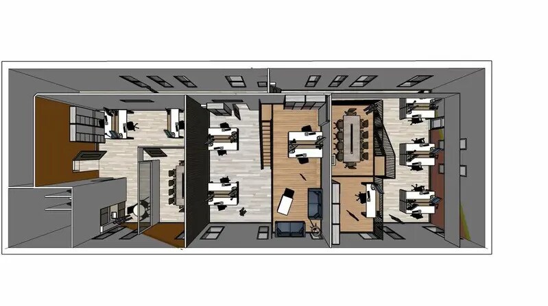 Bureau dans Le Havre à louer Plan d’étage– Image 1 sur 9