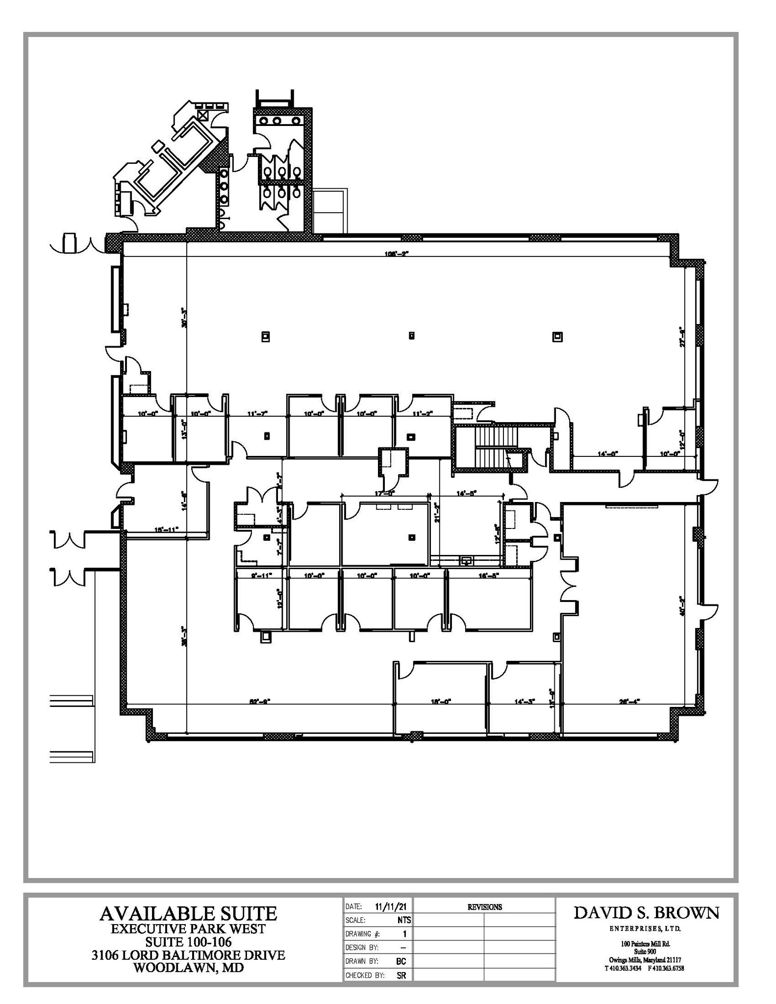 3100 Lord Baltimore Dr, Windsor Mill, MD à louer Plan d’étage– Image 1 sur 1