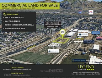 Plus de détails pour 13856 S 2700 W, Bluffdale, UT - Terrain à vendre