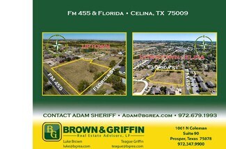 Plus de détails pour FM 455, Celina, TX - Terrain à vendre