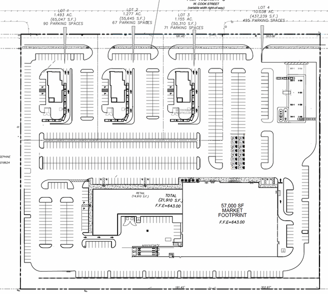 903 Cook st, Josephine, TX à vendre - Plan de site – Image 2 sur 3
