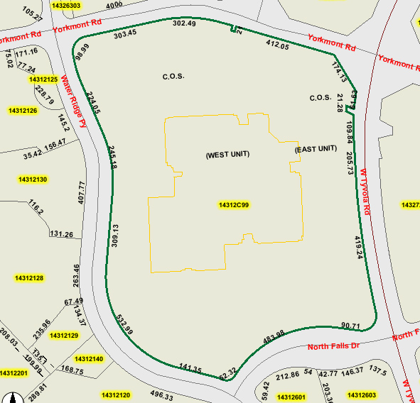 2801 W Tyvola Rd, Charlotte, NC à louer - Plan cadastral – Image 3 sur 6