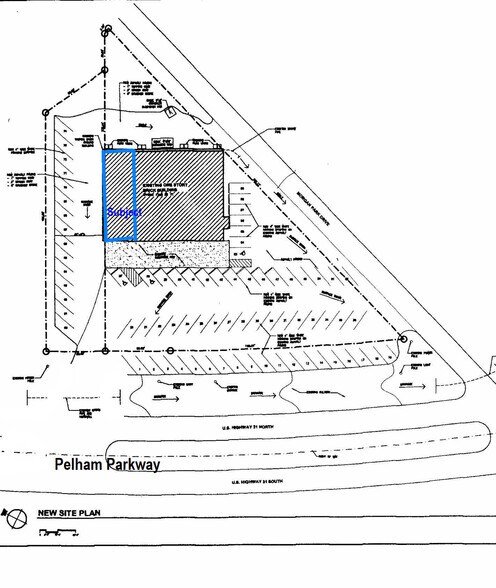 2143-2147 Pelham Pky, Pelham, AL à louer - Plan de site – Image 2 sur 3