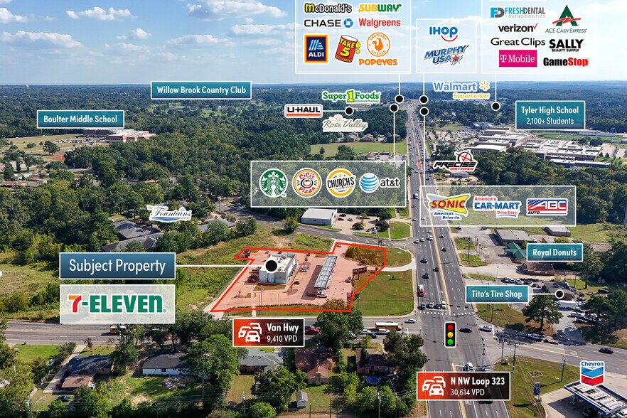 3400 Van Highway, Tyler, TX à vendre - Photo de l’immeuble – Image 3 sur 8