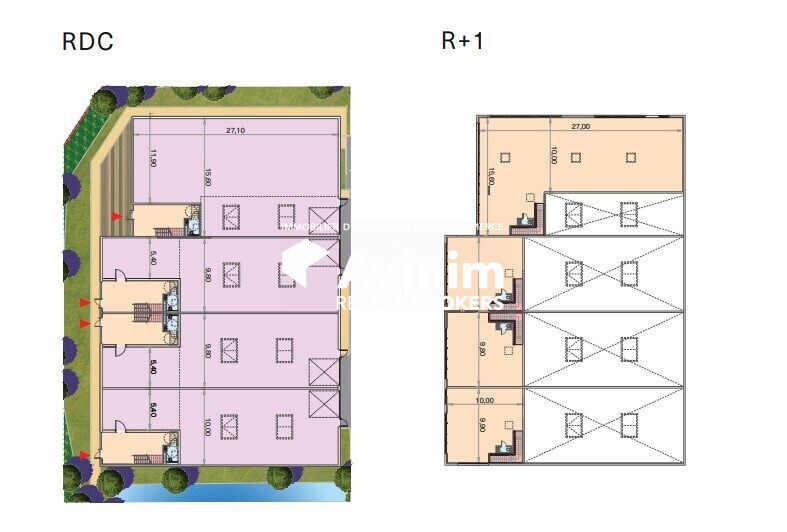 Industriel/Logistique dans Louvres à vendre - Plan d’étage – Image 1 sur 3
