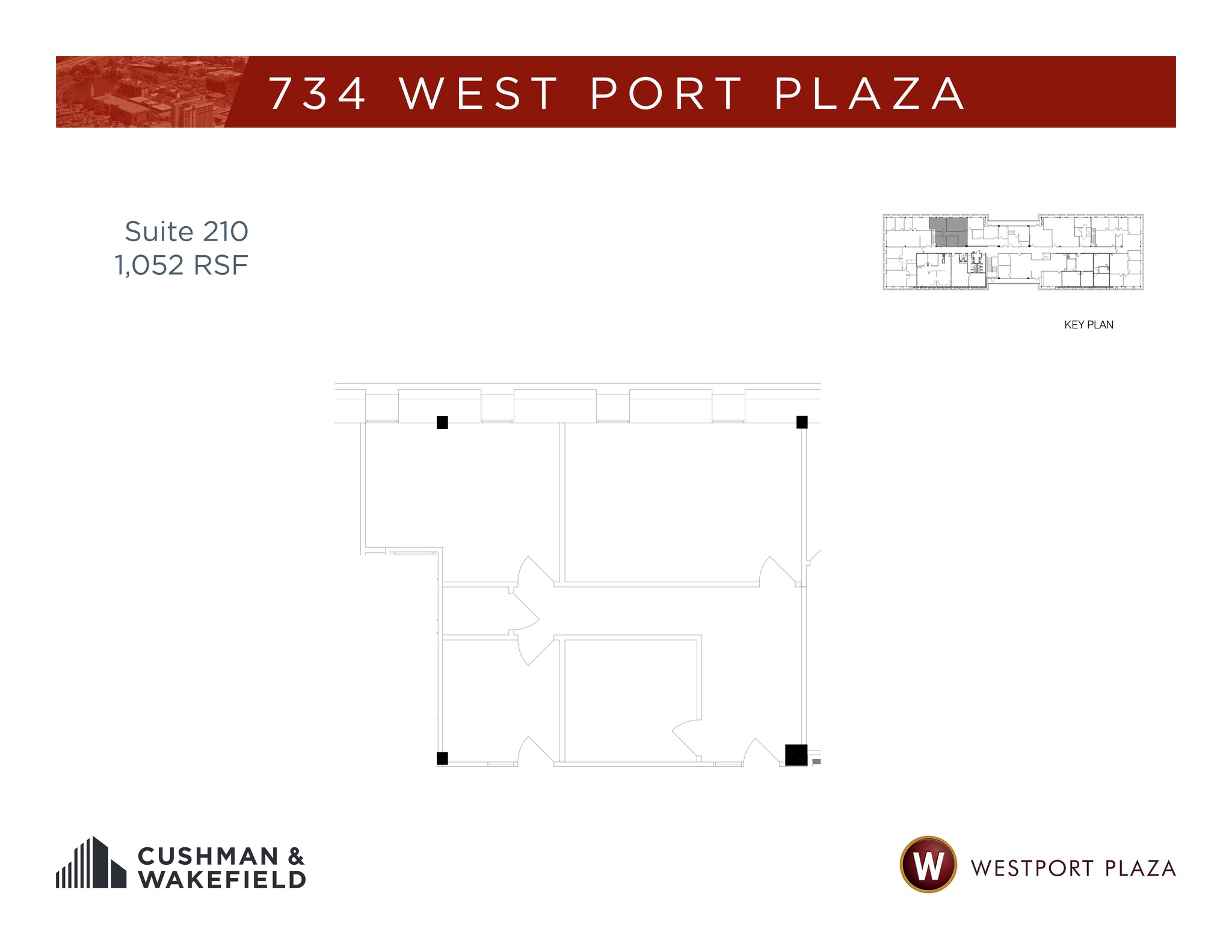 102 Westport Plaza Dr, Saint Louis, MO à louer Plan de site– Image 1 sur 1