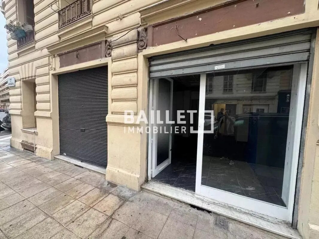 Local commercial dans Nice à louer Photo de l’immeuble– Image 1 sur 12