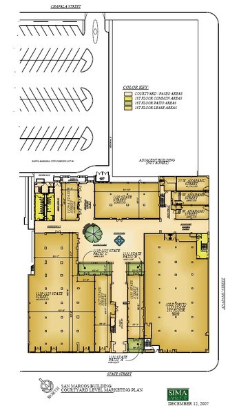 1129 State St, Santa Barbara, CA à louer - Plan de site – Image 2 sur 2