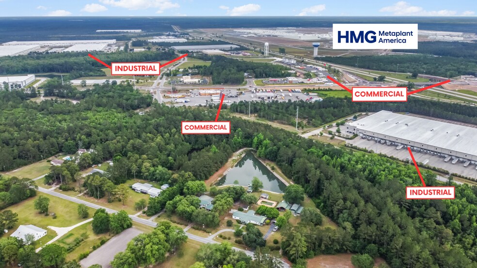 535 & 565 Deer Run rd, Ellabell, GA à vendre - Photo principale – Image 2 sur 20