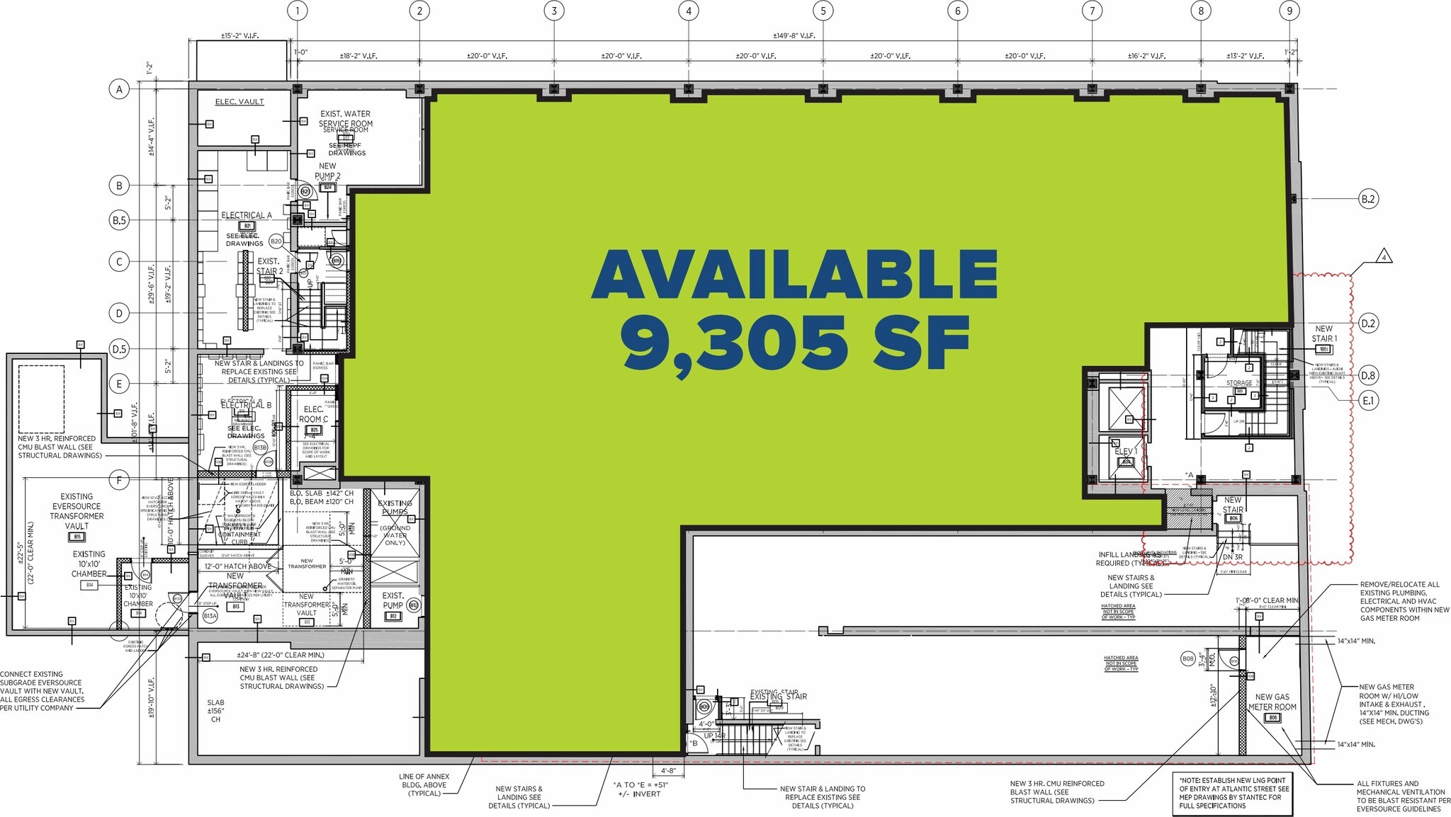 1 Atlantic St, Stamford, CT à louer Plan d’étage– Image 1 sur 1