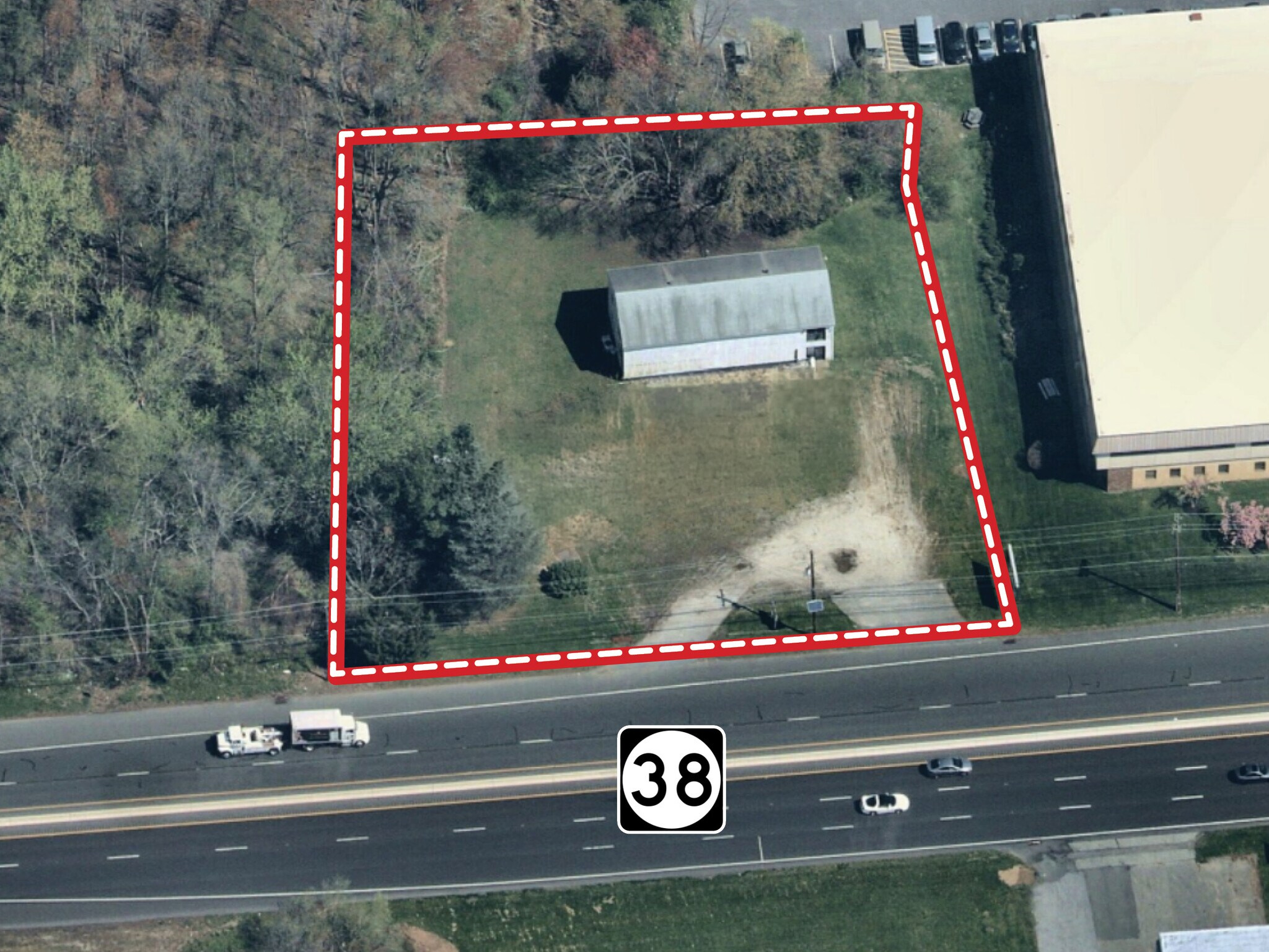 1285 Route 38, Hainesport, NJ à vendre Photo de l’immeuble– Image 1 sur 4