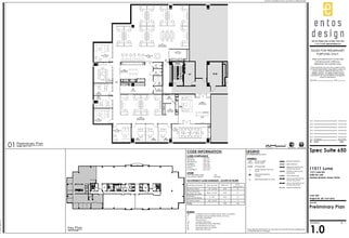 11511 Luna Rd, Dallas, TX à louer Plan d’étage– Image 2 sur 5