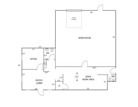 10837 E Newton Pl, Tulsa, OK à louer Plan d’étage– Image 2 sur 7