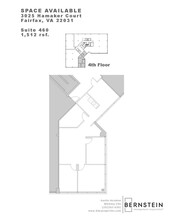 3025 Hamaker Ct, Fairfax, VA à louer Plan d’étage– Image 1 sur 1