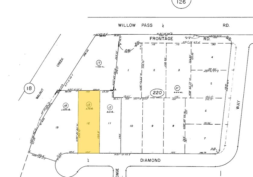 1231 Diamond Way, Concord, CA à louer - Plan cadastral – Image 2 sur 4