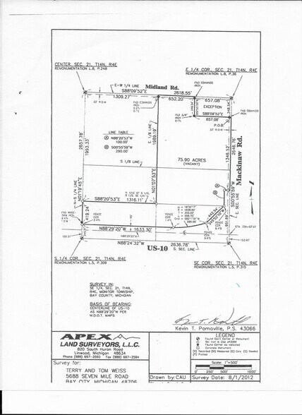 Midland RD., Bay City, MI à vendre - Photo de l’immeuble – Image 2 sur 2