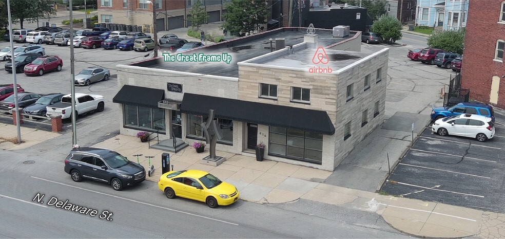 612 N Delaware St, Indianapolis, IN à vendre - Photo de l’immeuble – Image 1 sur 15