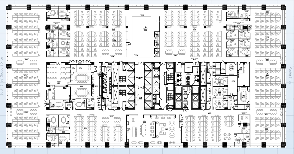 55 Water St, New York, NY à louer Plan d’étage– Image 1 sur 11