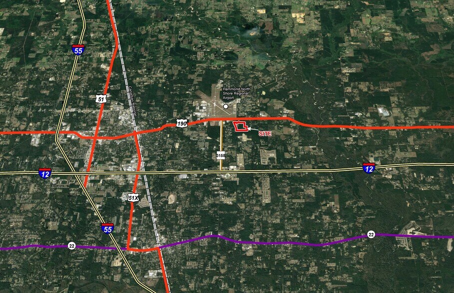 Gahn Ln, Hammond, LA à vendre - Aérien – Image 3 sur 6