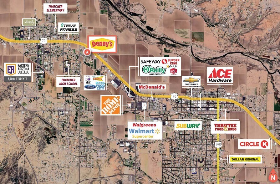 2875 W US Highway 70, Thatcher, AZ à vendre - Photo de l’immeuble – Image 3 sur 5