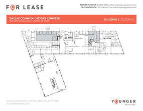 400 E Royal Ln, Irving, TX à louer Plan d’étage– Image 1 sur 2