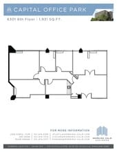6301 Ivy Ln, Greenbelt, MD à louer Plan d’étage– Image 1 sur 1