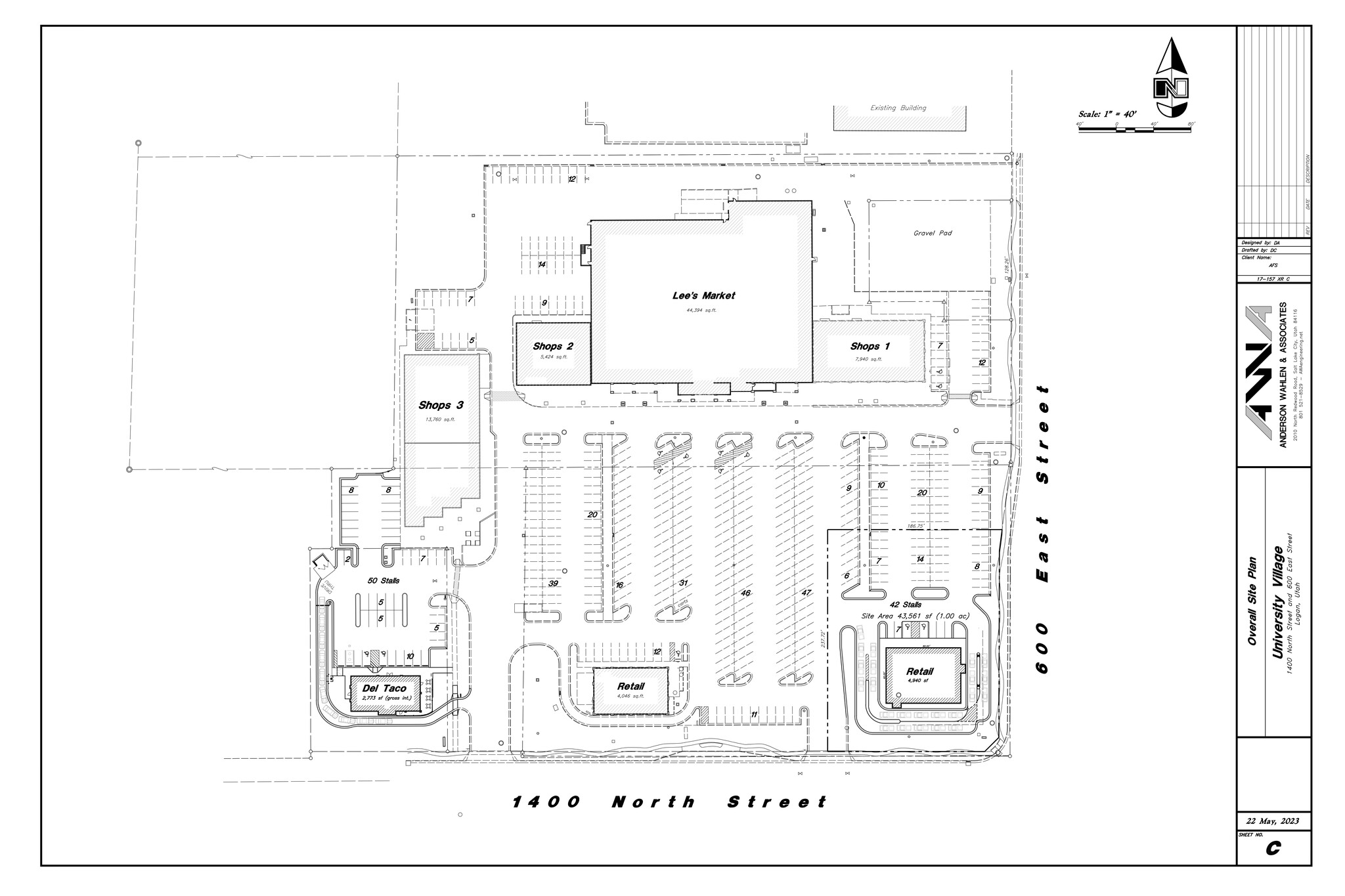 600 E 1400 N, Logan, UT à louer Plan de site– Image 1 sur 6