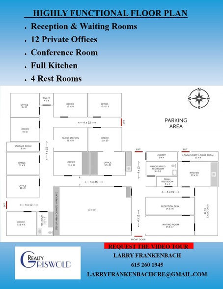 320 Hospital Dr, Madison, TN à vendre - Plan d’étage – Image 3 sur 34