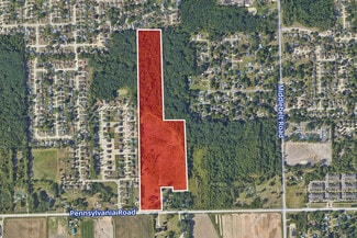 Plus de détails pour 26.45 Acres, Pennsylvania Rd, Romulus, MI - Terrain à vendre