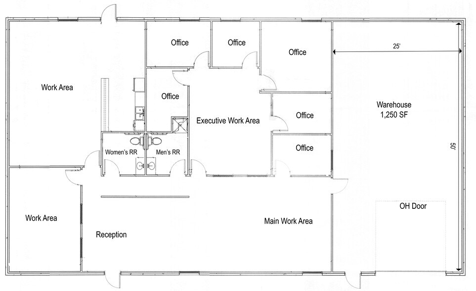 131 NE 37th St, Oklahoma City, OK à louer - Plan d’étage – Image 3 sur 4