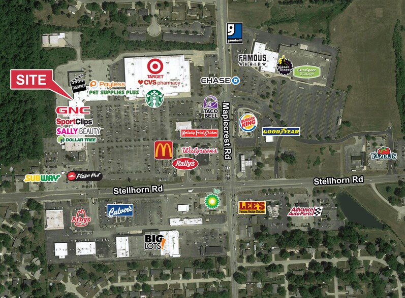 6047-6069 Stellhorn Rd, Fort Wayne, IN à louer - Photo de l’immeuble – Image 3 sur 30