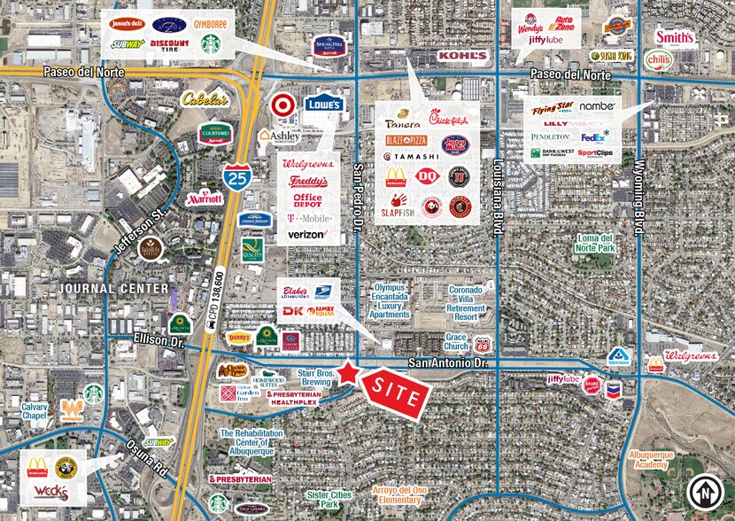 SWC San Antonio, Albuquerque, NM à vendre - Photo principale – Image 1 sur 2