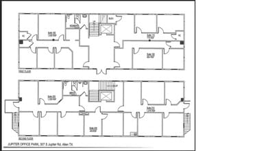 307 S Jupiter Rd, Allen, TX à louer Plan d’étage– Image 2 sur 2