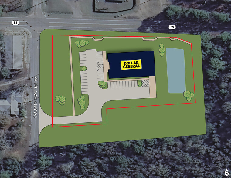 FL 83, Defuniak Springs, FL à vendre - Plan de site – Image 2 sur 3
