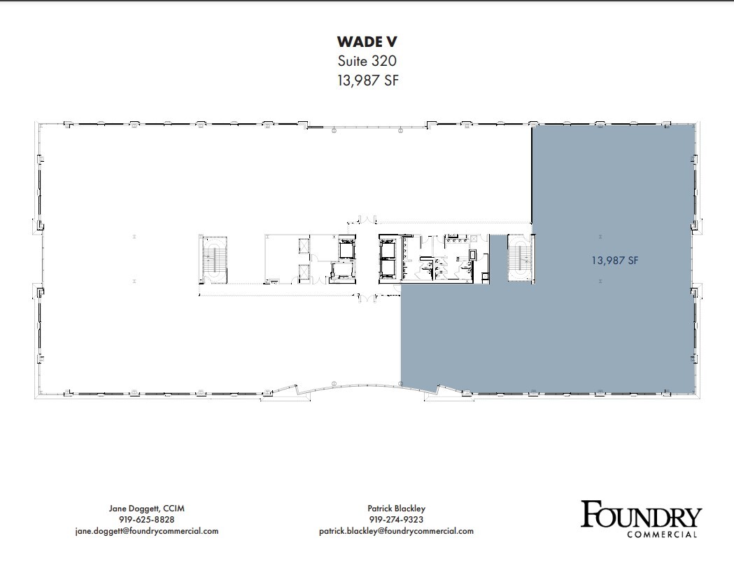 5440 Wade Park Blvd, Raleigh, NC à louer Plan d’étage– Image 1 sur 1