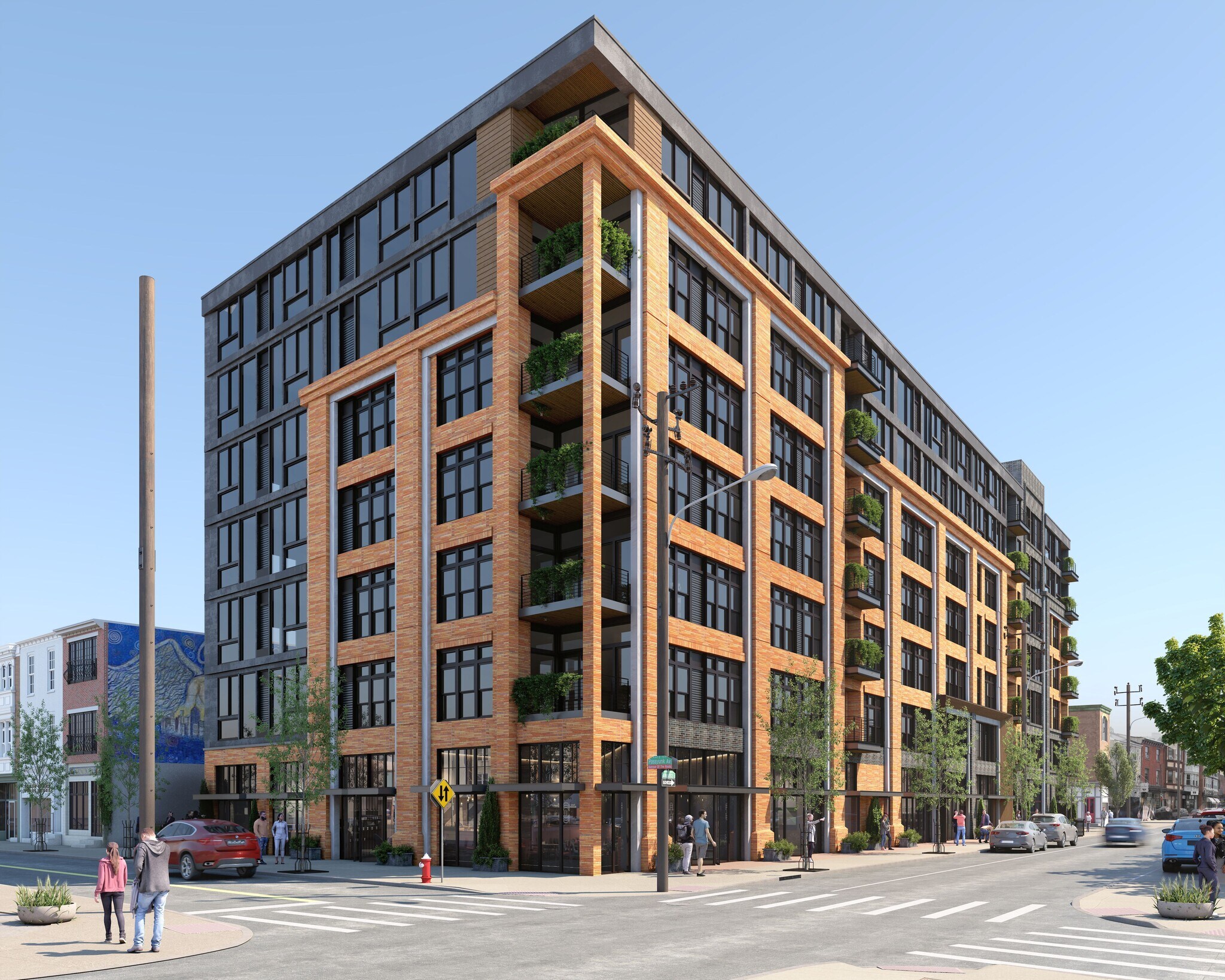 419 Bainbridge St, Philadelphia, PA à louer Photo de l’immeuble– Image 1 sur 7