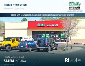 Plus de détails pour 1106 W Mulberry, Salem, IN - Local commercial à vendre