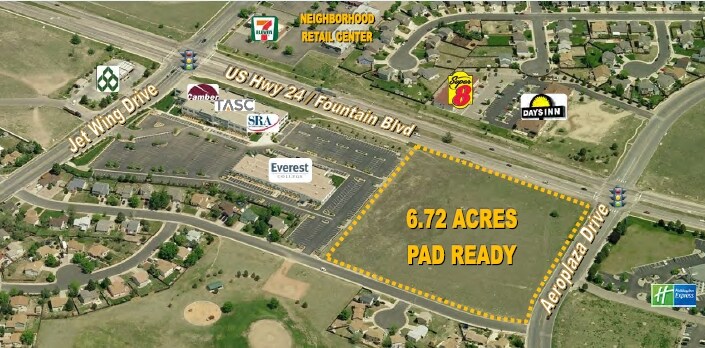 0 Fountain Blvd, Colorado Springs, CO à vendre - Photo principale – Image 1 sur 7