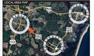 Plus de détails pour 10702 Assateague Rd, Berlin, MD - Terrain à louer